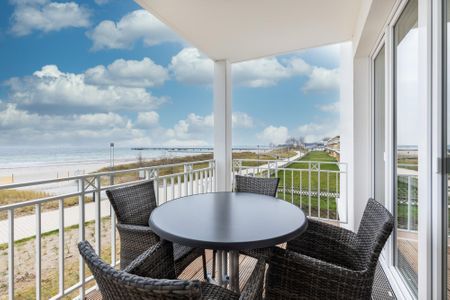Apartmentanlage Meerblickvilla Apartmentanlage Meerblickvilla 1-08 Großenbrode - Balkon 1 mit Blick auf die Ostsee