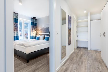 Apartmentanlage Meerblickvilla Apartmentanlage Meerblickvilla 1-08 Großenbrode - Flur mit Zugang zum Schlafzimmer
