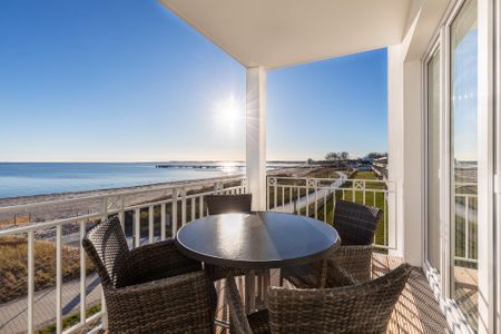 Apartmentanlage Meerblickvilla Apartmentanlage Meerblickvilla 2-22 Großenbrode - Balkon 1 mit Blick auf die Ostsee
