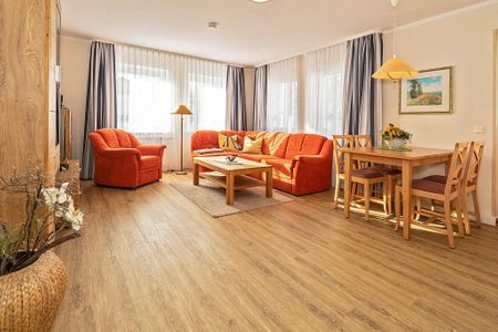 Inselstrand Inselstrand 315 Usedom - Wohn-Essbereich mit Couch