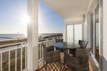 Apartmentanlage Meerblickvilla Apartmentanlage Meerblickvilla 1-11 Großenbrode - Balkon mit Ostseeblick