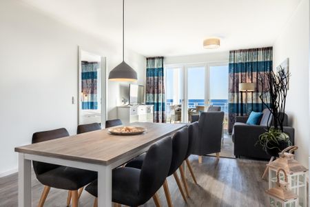 Apartmentanlage Meerblickvilla Apartmentanlage Meerblickvilla 1-11 Großenbrode - Wohn-/Essbereich mit Esstisch