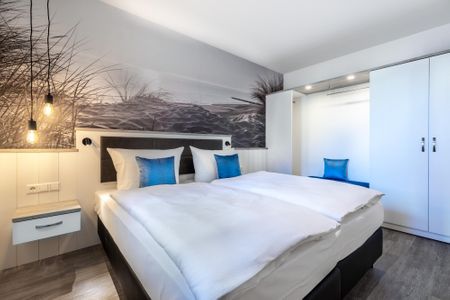 Apartmentanlage Meerblickvilla Apartmentanlage Meerblickvilla 1-11 Großenbrode - Schlafzimmer 1 mit Boxspringbett