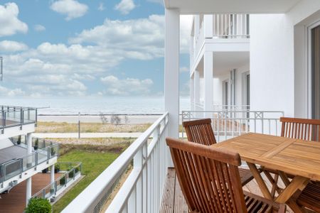 Apartmentanlage Meerblickvilla Apartmentanlage Meerblickvilla 2-28 Großenbrode - Balkon mit Ostseeblick