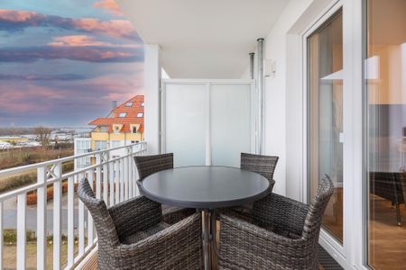 Apartmentanlage Meerblickvilla Apartmentanlage Meerblickvilla 3-33 Großenbrode - Balkon mit Überdachung