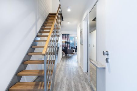 Apartmentanlage Meerblickvilla Apartmentanlage Meerblickvilla 3-33 Großenbrode - Entree mit Treppe zur zweiten Wohnebene