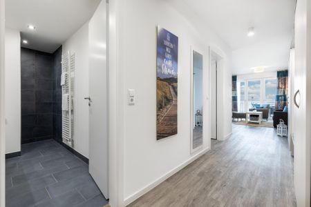 Apartmentanlage Meerblickvilla Apartmentanlage Meerblickvilla 1-13 Großenbrode - Entrée mit Blick zum Badezimmer