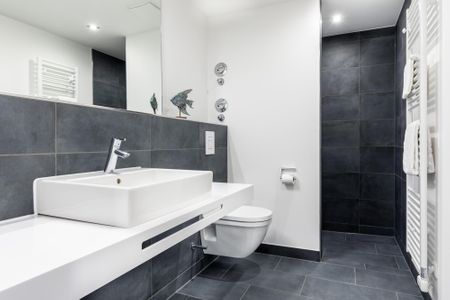 Apartmentanlage Meerblickvilla Apartmentanlage Meerblickvilla 1-13 Großenbrode - Badezimmer mit Regendusche