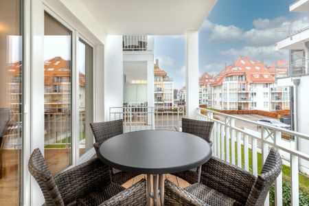 Apartmentanlage Meerblickvilla Apartmentanlage Meerblickvilla 1-15 Großenbrode - Balkon mit Gartenmöbeln