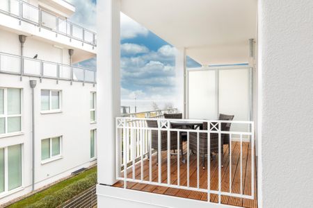 Apartmentanlage Meerblickvilla Apartmentanlage Meerblickvilla 1-16 Großenbrode - Balkon mit Überdachung