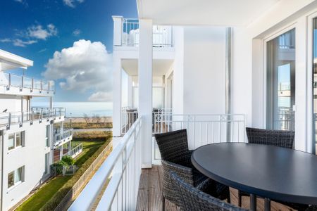 Apartmentanlage Meerblickvilla Apartmentanlage Meerblickvilla 2-30 Großenbrode - Balkon mit Ostseeblick