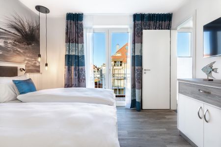 Apartmentanlage Meerblickvilla Apartmentanlage Meerblickvilla 2-31 Großenbrode - Schlafzimmer mit Austritt