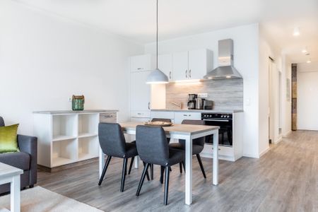 Apartmentanlage Meerblickvilla Apartmentanlage Meerblickvilla 0-02 Großenbrode - Wohn-/Essbereich mit Esstisch - gbmv0-02 - Großenbrode
