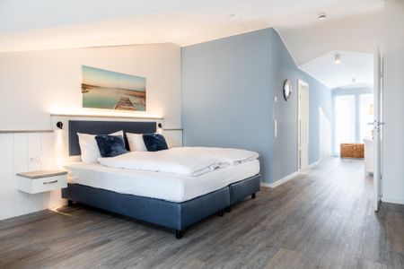 Apartmentanlage Meerblickvilla Apartmentanlage Meerblickvilla 3-34 Großenbrode - Galerie mit Boxspringbett
