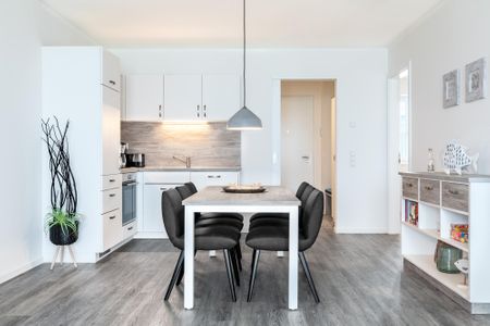 Apartmentanlage Meerblickvilla Apartmentanlage Meerblickvilla 2-25 Großenbrode - Wohn-/Essbereich mit Esstisch