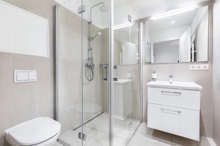 Ferienapartments am Krusespeicher Ferienapartments am Krusespeicher 0-02 Wismar - Badezimmer mit Waschtisch