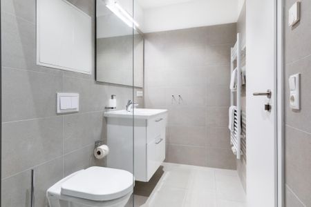 Ferienapartments am Krusespeicher Ferienapartments am Krusespeicher 2-15 Wismar - Badezimmer mit Waschtisch