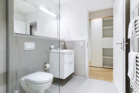 Ferienapartments am Krusespeicher Ferienapartments am Krusespeicher 2-16 Wismar - Badezimmer mit Waschtisch