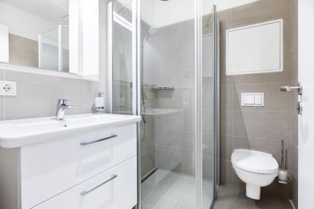 Ferienapartments am Krusespeicher Ferienapartments am Krusespeicher 2-17 Wismar - Badezimmer mit ebenerdiger Regendusche