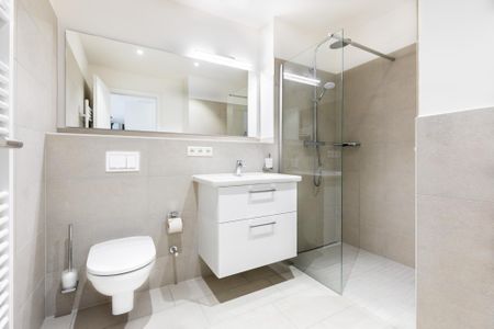 Ferienapartments am Krusespeicher Ferienapartments am Krusespeicher 1-11 Wismar - Badezimmer mit ebenerdiger Dusche