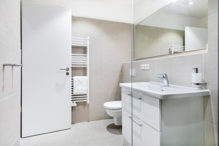 Ferienapartments am Krusespeicher Ferienapartments am Krusespeicher 2-22 Wismar - Badezimmer mit Waschtisch