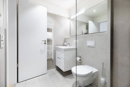Ferienapartments am Krusespeicher Ferienapartments am Krusespeicher 3-32 Wismar - Badezimmer mit Waschtisch