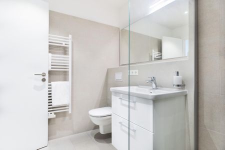 Ferienapartments am Krusespeicher Ferienapartments am Krusespeicher 1-13 Wismar - Badezimmer mit Waschtisch