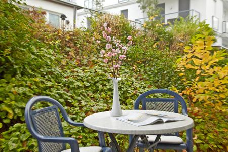 Seehof Seehof 204 Usedom - Terrasse mit Gartenmöbeln