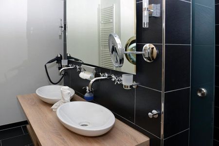 Resort Deichgraf Resort Deichgraf 27-13 Wremen - Badezimmer mit Dusche
