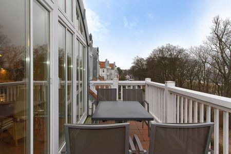 Dünenschloss Dünenschloss 2-24 Kühlungsborn - Balkon mit Gartenmöbeln
