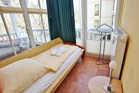 Dünenschloss Dünenschloss 1-16 Kühlungsborn - Schlafzimmer mit Einzelbett