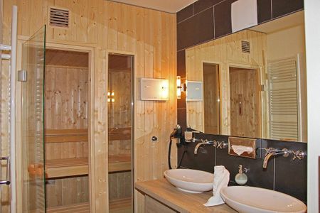 Resort Deichgraf Resort Deichgraf 31-15 Wremen - Badezimmer mit Saunabereich