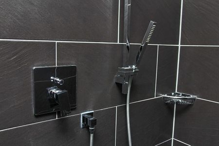 Resort Deichgraf Resort Deichgraf 31-15 Wremen - Badezimmer mit Dusche