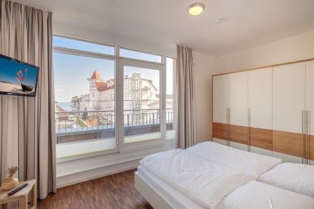 DünenResort Binz DünenResort Binz 436 Rügen - Schlafzimmer mit Doppelbett