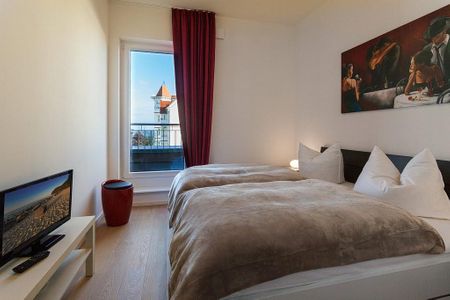 DünenResort Binz DünenResort Binz 435 Rügen - Schlafzimmer mit Doppelbett
