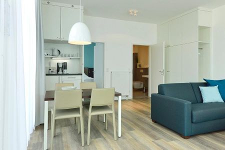 Aparthotel Anna Düne Aparthotel Anna Düne 0-06 Wangerooge - Wohn/ Essbereich mit Esstisch