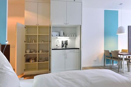 Aparthotel Anna Düne Aparthotel Anna Düne 0-11 Wangerooge - Wohnessbereich mit Küchenzeile