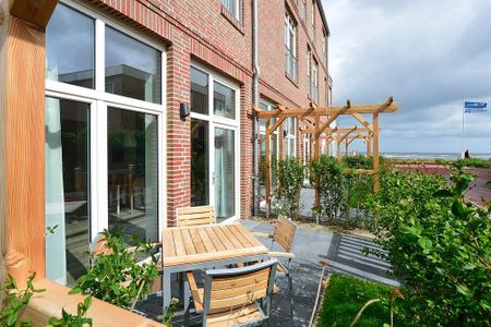 Aparthotel Anna Düne Aparthotel Anna Düne 0-11 Wangerooge - Terrasse mit Gartenmöbel