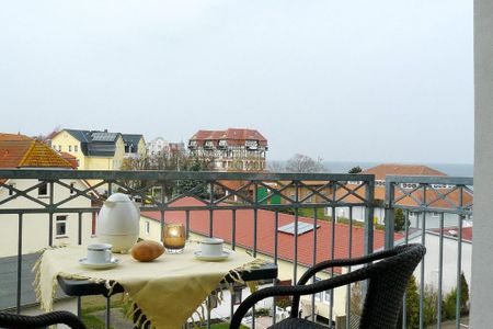 Haus am Park Haus am Park 30 Kühlungsborn - Balkon mit Gartenmöbeln