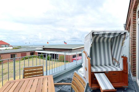 Aparthotel Anna Düne Aparthotel Anna Düne 1-14 Wangerooge - Balkon mit Ausblick