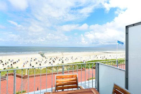 Aparthotel Anna Düne Aparthotel Anna Düne 1-22 Wangerooge - Balkon mit Ausblick
