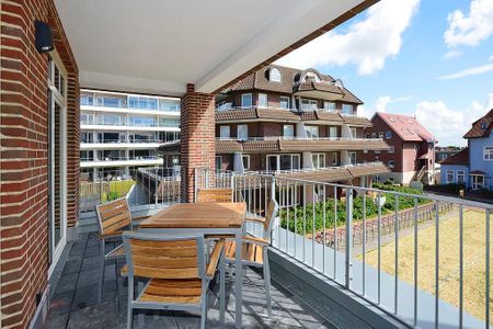 Aparthotel Anna Düne Aparthotel Anna Düne 1-25 Wangerooge - Terrasse mit Sitzmöbel