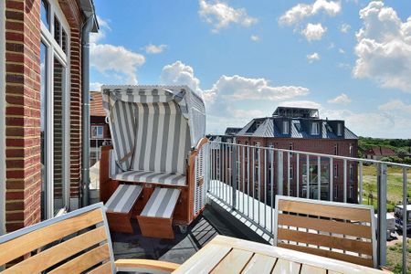 Aparthotel Anna Düne Aparthotel Anna Düne 2-27 Wangerooge - Balkon mit Sitzmöbel