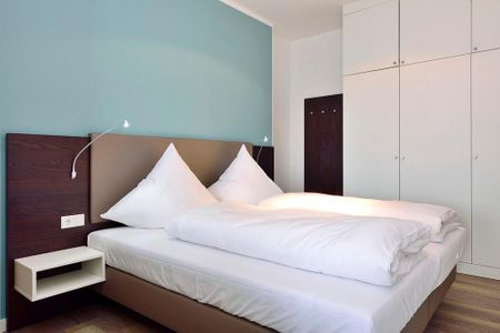 Aparthotel Anna Düne Aparthotel Anna Düne 2-36 Wangerooge - Schlafbereich mit Doppelbett
