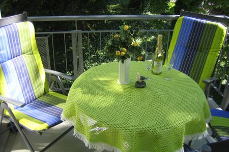 Strand-Park Strand-Park 322 Usedom - Balkon mit Gartenmöbeln