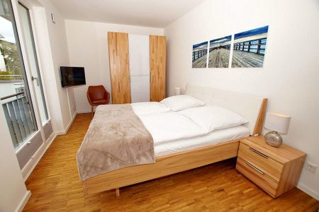 DünenResort Binz DünenResort Binz 418 Rügen - Schlafzimmer mit Doppelbett