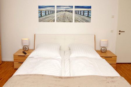 DünenResort Binz DünenResort Binz 418 Rügen - Schlafzimmer mit Doppelbett