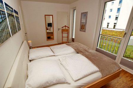 DünenResort Binz DünenResort Binz 418 Rügen - Schlafzimmer mit Doppelbett
