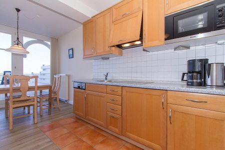 Meeresblick Meeresblick 226 Kühlungsborn - Küchenzeile mit Mikrowelle
