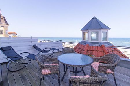 Meeresblick Meeresblick 224 Kühlungsborn - Balkon mit Gartenmöbeln